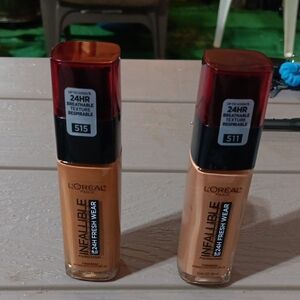 L'Oreal Foundation Brown Tan Makeup